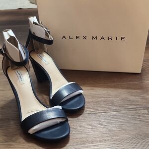 Alex Marie Navy Heels